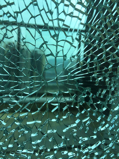 Toughened glass explosive rate and solution